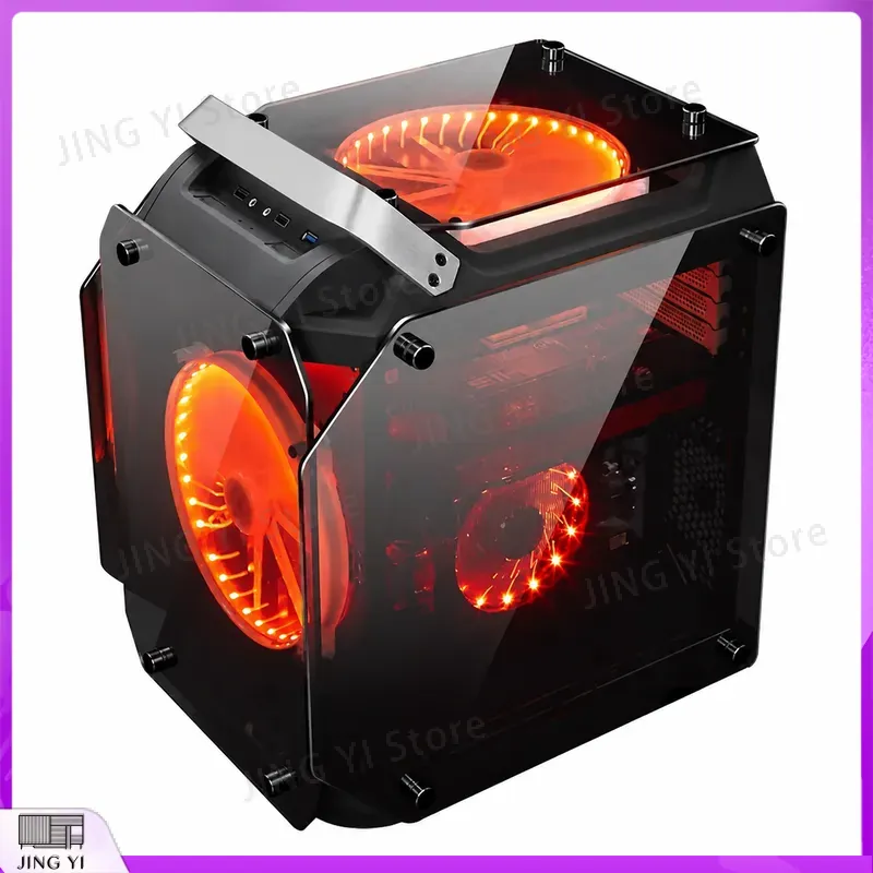 ATX mATX Gaming PC Case Comput - огляд і ціна Retro Gaming Pc Case