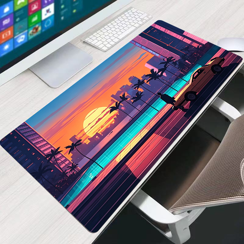Colorful Mouse Pad HD Print Ga - огляд і ціна Retro Gaming Keyboard And Mouse