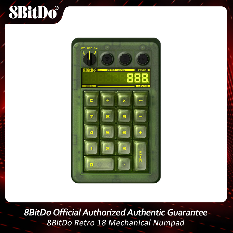 8BitDo Retro 18 Mechanical Num - огляд і ціна Retro Gaming For Windows