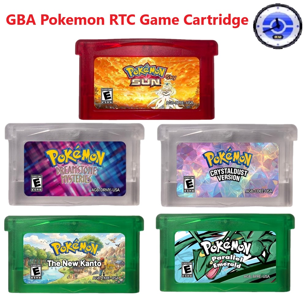 GBA RTC Pokemon Dreamstone Mys - огляд і ціна Rom Cartridge Flash