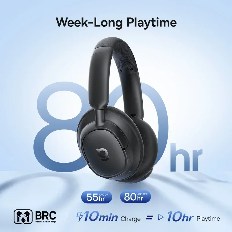 Baseus EH10 NC ANC Wireless He - огляд і ціна Retro Gaming Headset