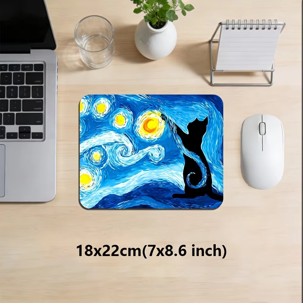 CIFBUY Starry Cat Mouse Pad Wa - огляд і ціна Retro Gaming Keyboard And Mouse
