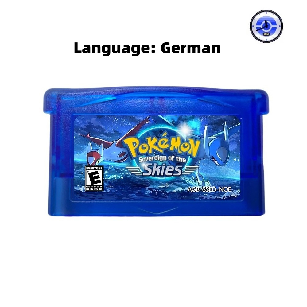 Pokemon Sovereign of the Skies - огляд і ціна Rom Cartridge Flash