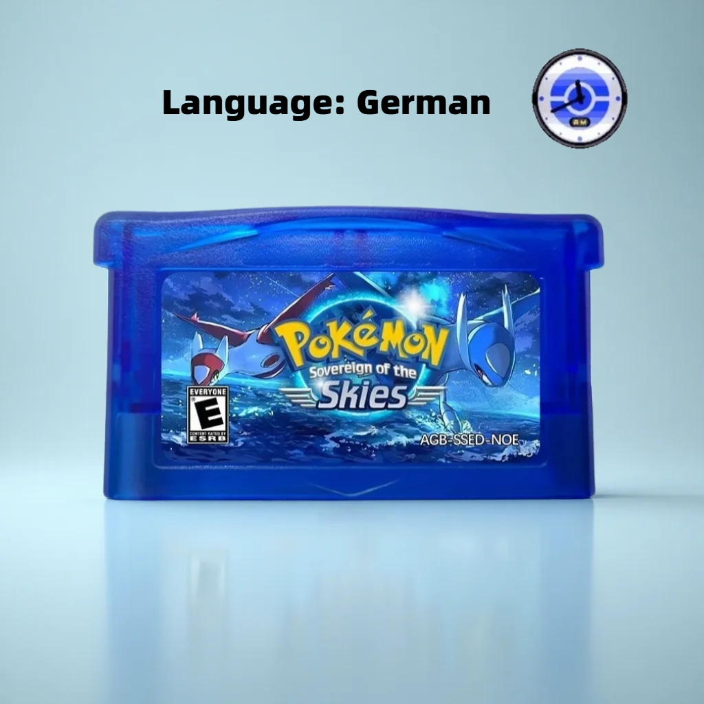 Pokemon Sovereign of the Skies - огляд і ціна Rom Cartridge Flash