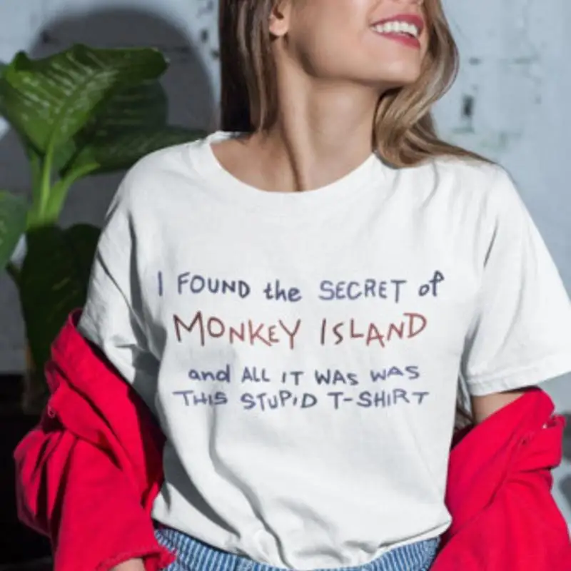Monkey Island Gaming T Shirt S - огляд і ціна Retro Gaming T Shirt