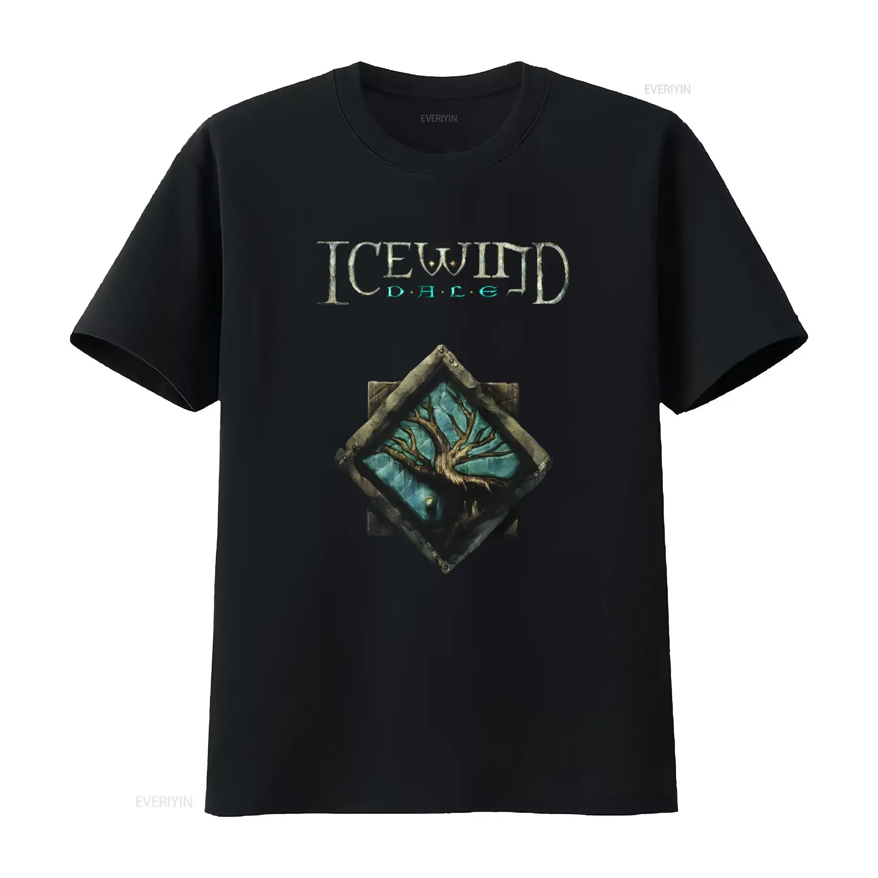 Icewind Dale Logo Classic Vide - огляд і ціна Retro Gaming T Shirt