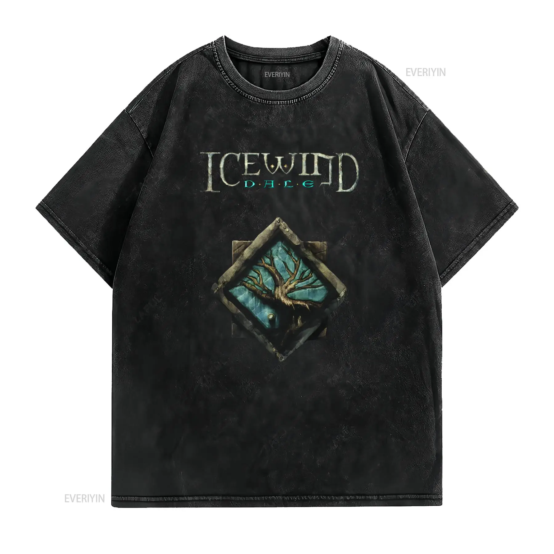 Icewind Dale Logo Classic Vide - огляд і ціна Retro Gaming T Shirt