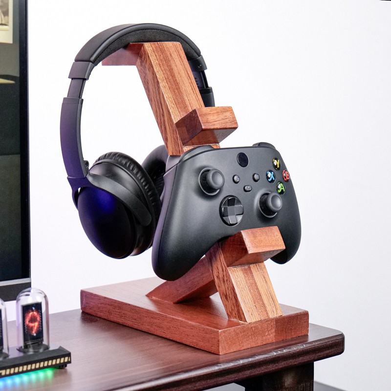 Wooden Controller Stand Multif - огляд і ціна Retro Gaming Headset