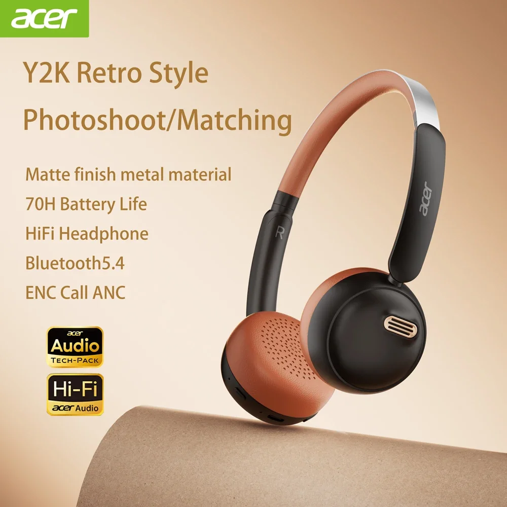 Acer OHW111 Bluetooth Headphon - огляд і ціна Retro Gaming Headset