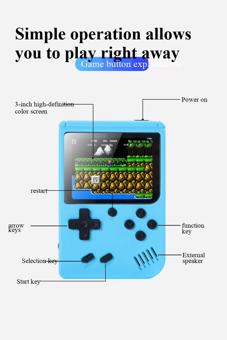 400 In 1 MINI Games Handheld G - огляд і ціна Retro Gaming Mobile