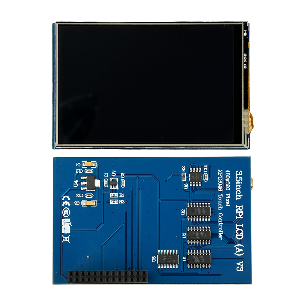 3.5 Inch TFT LCD Display Modul - огляд і ціна Retro Gaming Raspberry Pi