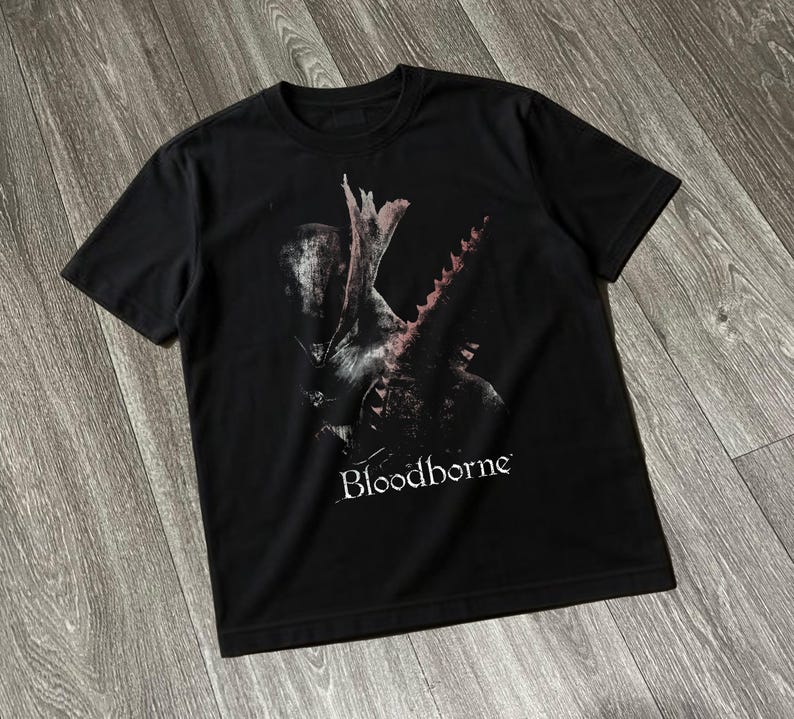 Bloodborne Dark Souls Gaming T - огляд і ціна Retro Gaming T Shirt