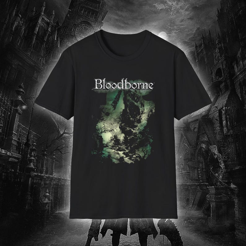 Bloodborne Dark Souls Gaming T - огляд і ціна Retro Gaming T Shirt