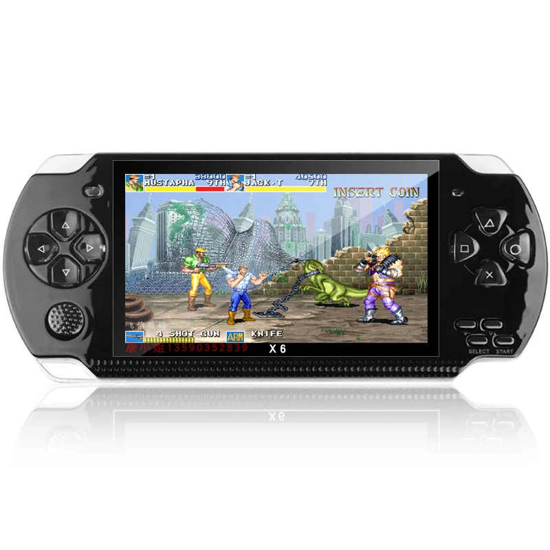 PSP 3000 X6 Consola 12 Types O - огляд і ціна Retro Gaming X6