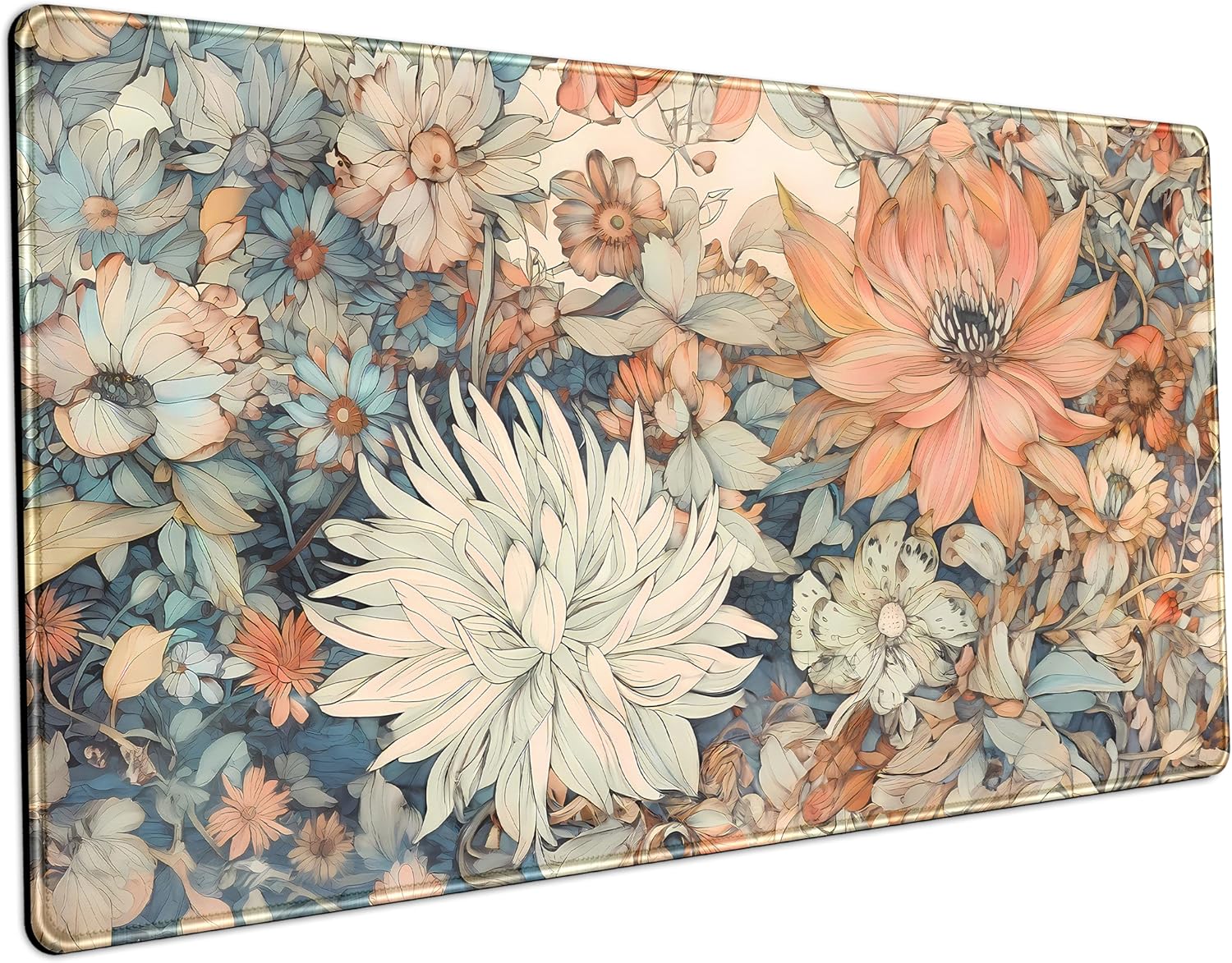 Retro Japanese Floral Desk Mat - огляд і ціна Retro Gaming Keyboard And Mouse