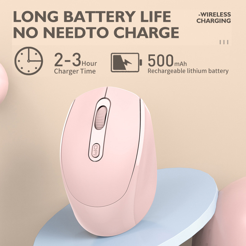 Rechargeable Bluetooth-compati - огляд і ціна Mouse Gaming Retro