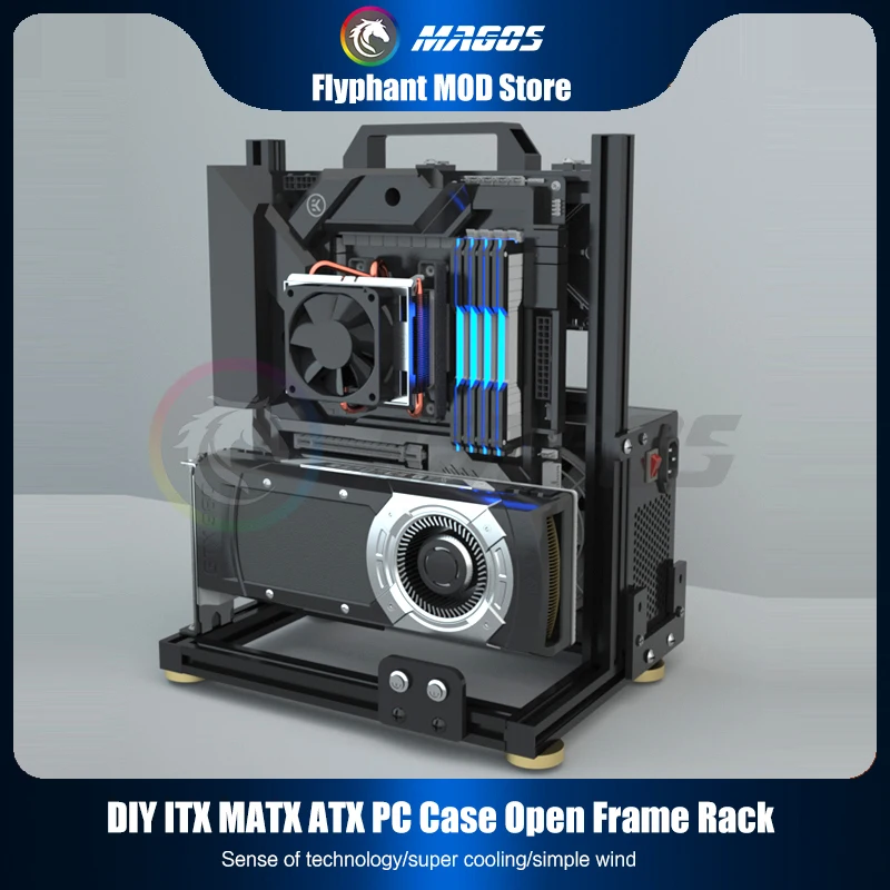DIY Gamer Cabinet ITX MATX ATX - огляд і ціна Retro Gaming Pc Case