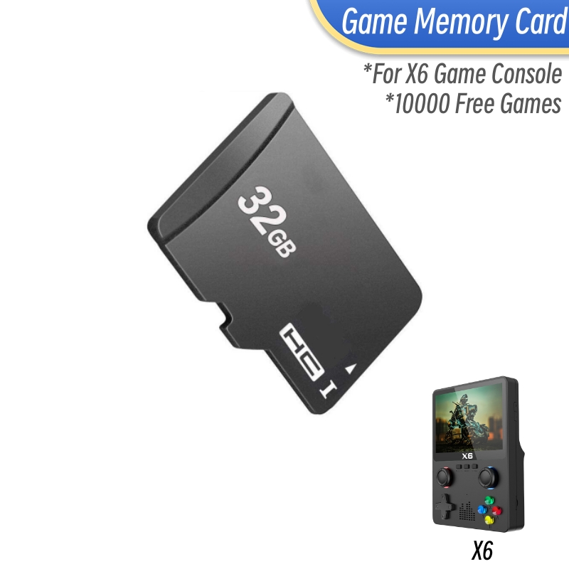 Game Card For X6 Game Console  - огляд і ціна Retro Gaming X6