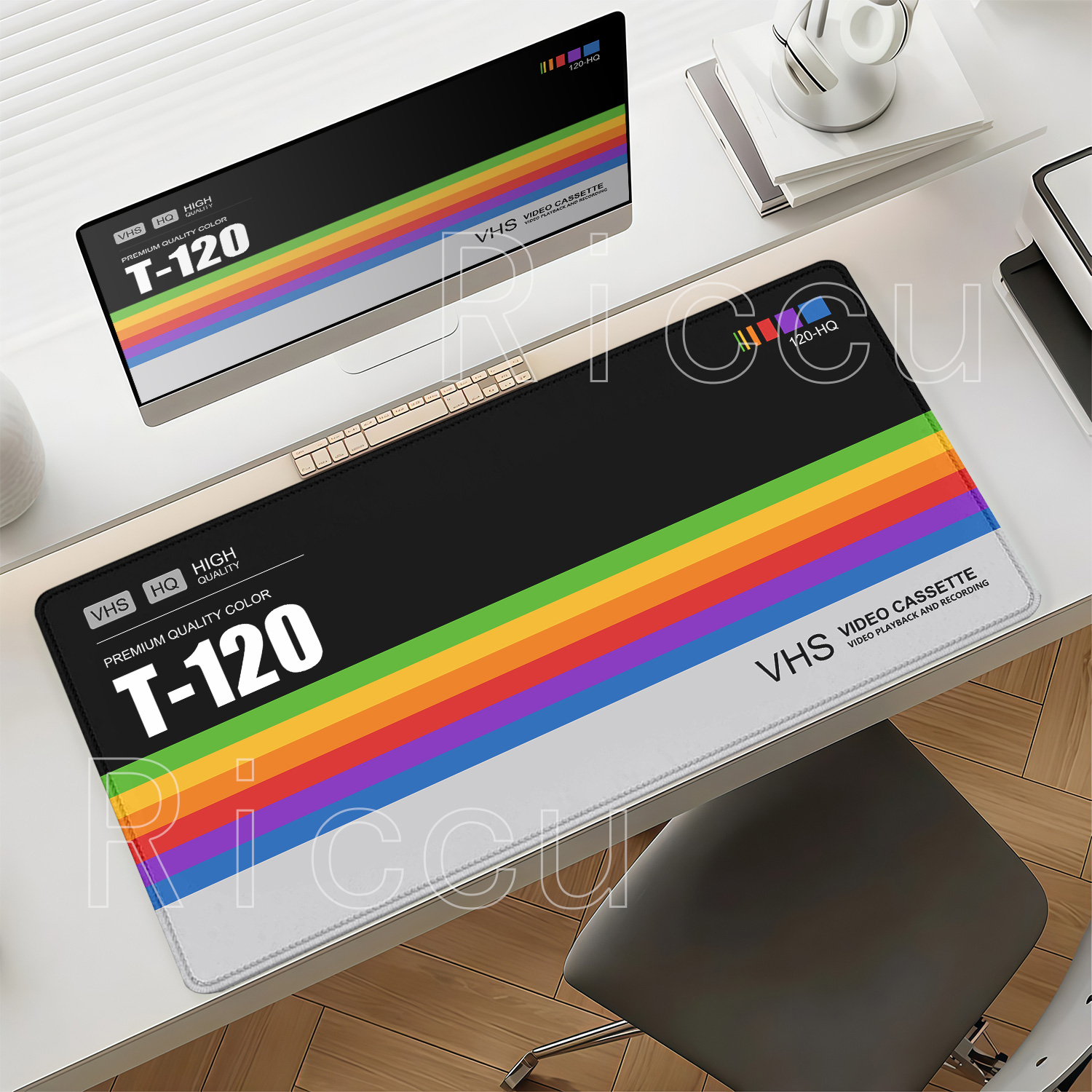 Retro VHS Style Mouse Pad Xxl  - огляд і ціна Retro Gaming Keyboard And Mouse