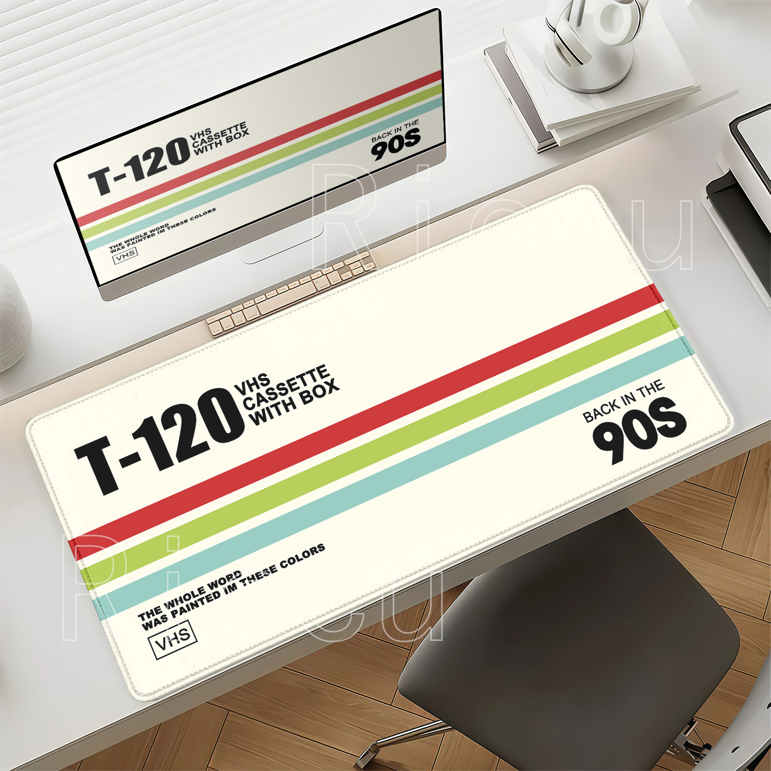 Retro VHS Style Mouse Pad Xxl  - огляд і ціна Retro Gaming Keyboard And Mouse