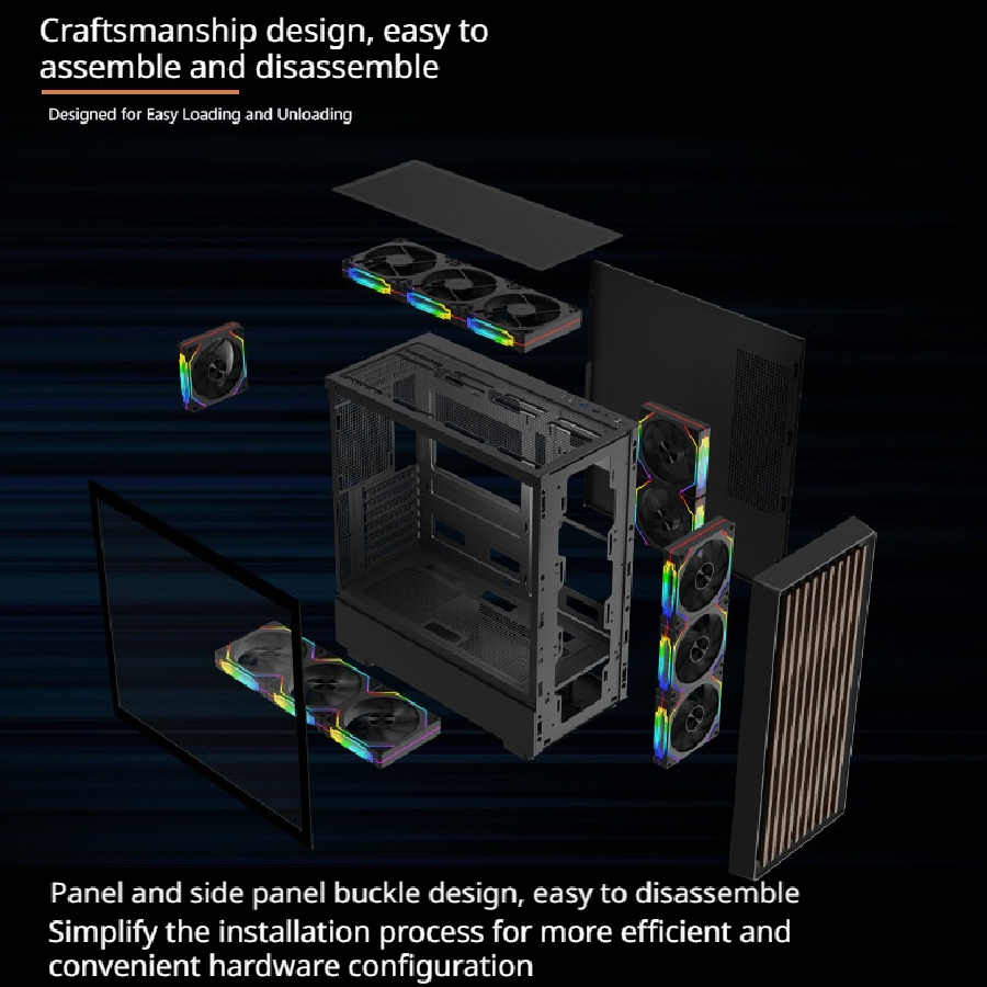 WJCOOLMAN Craftsman Plus ATX M - огляд і ціна Retro Gaming Pc Case