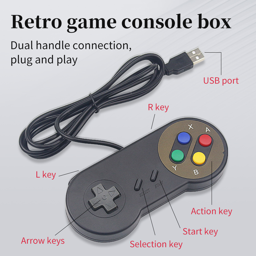 USB Gamepad Gaming Joystick Re - огляд і ціна Retro Gaming For Windows