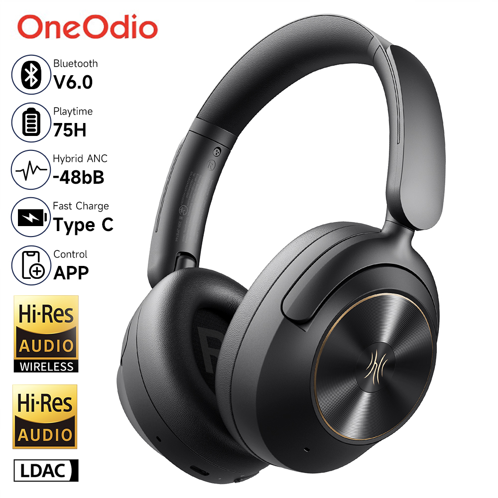 Oneodio A6 ANC Wireless Blueto - огляд і ціна Retro Gaming Headset