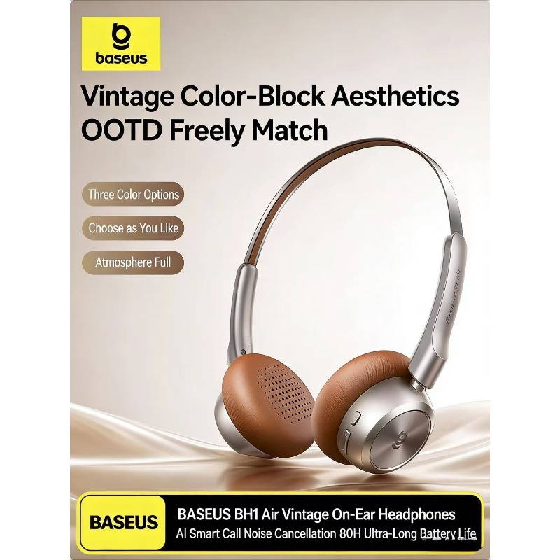 BASEUS BH1 Air Retro Bluetooth - огляд і ціна Retro Gaming Headset