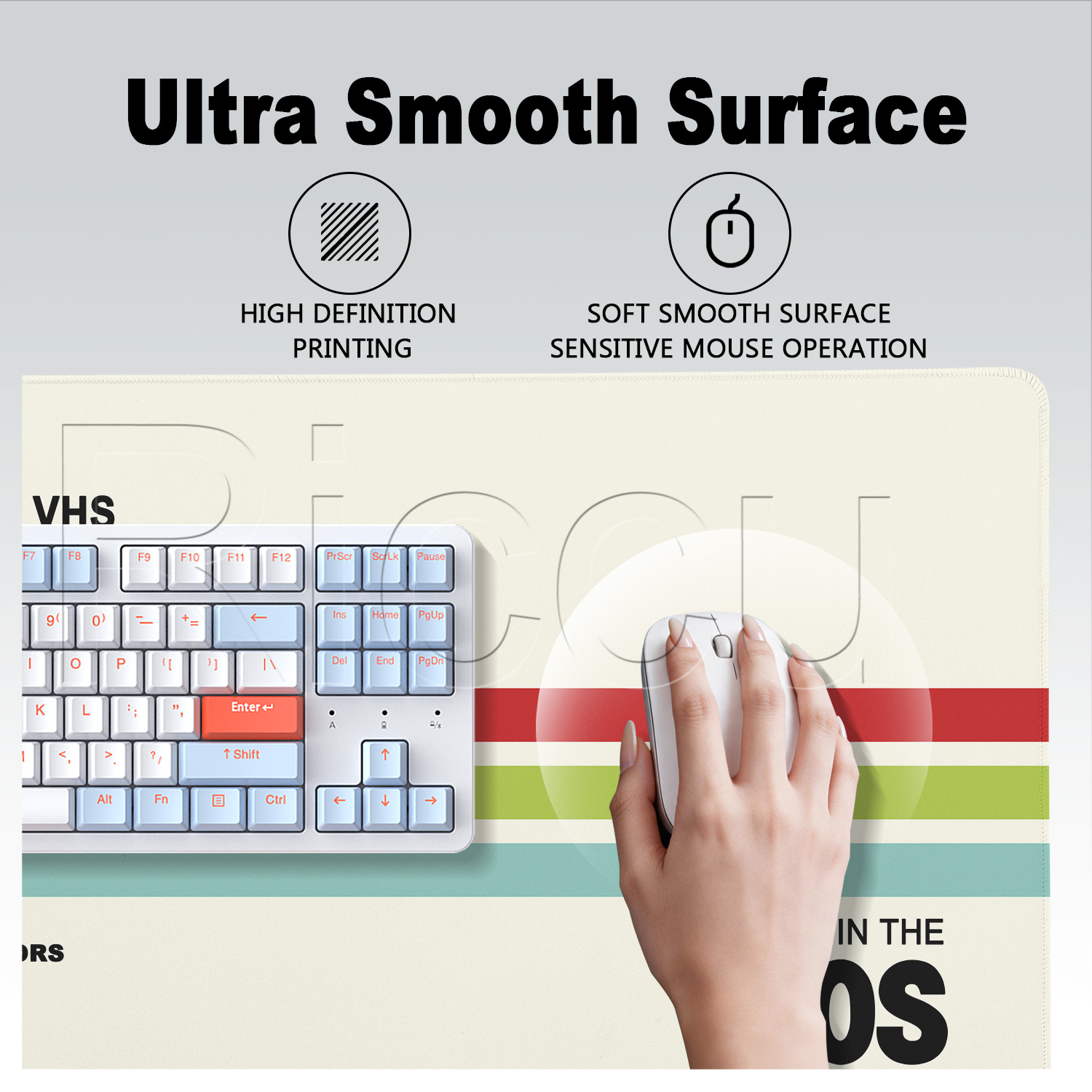 Mouse Pad Retro VHS Style PC G - огляд і ціна Retro Gaming Keyboard And Mouse