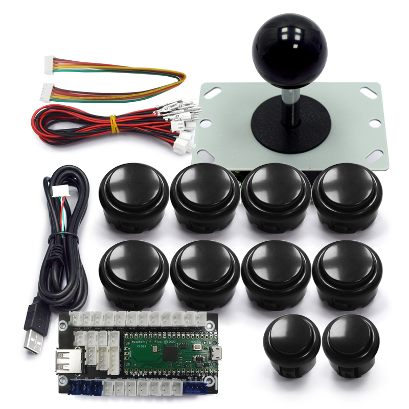 Copy Sanwa Arcade Game Diy Kit - огляд і ціна Retro Gaming Raspberry Pi