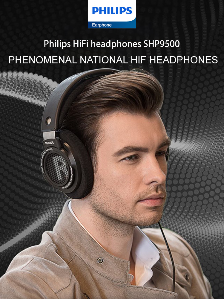 Philips SHP9500 Headphone HiFi - огляд і ціна Retro Gaming Headset