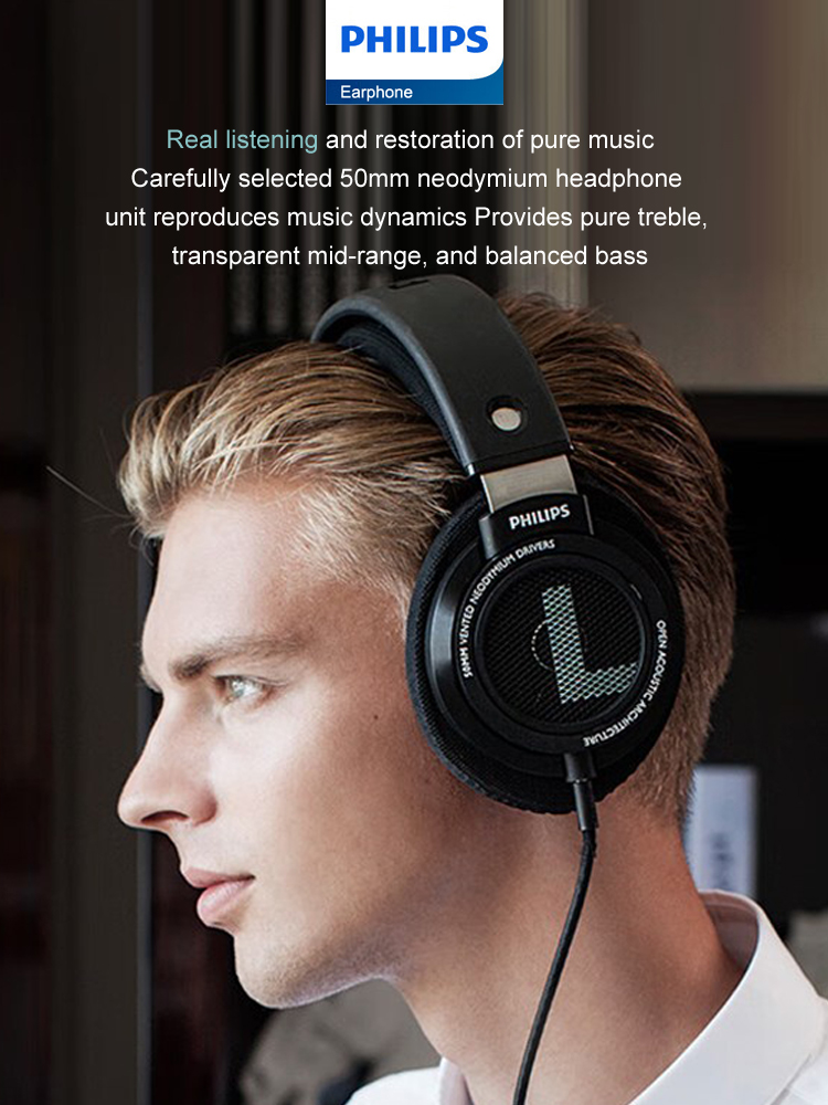 Philips SHP9500 Headphone HiFi - огляд і ціна Retro Gaming Headset
