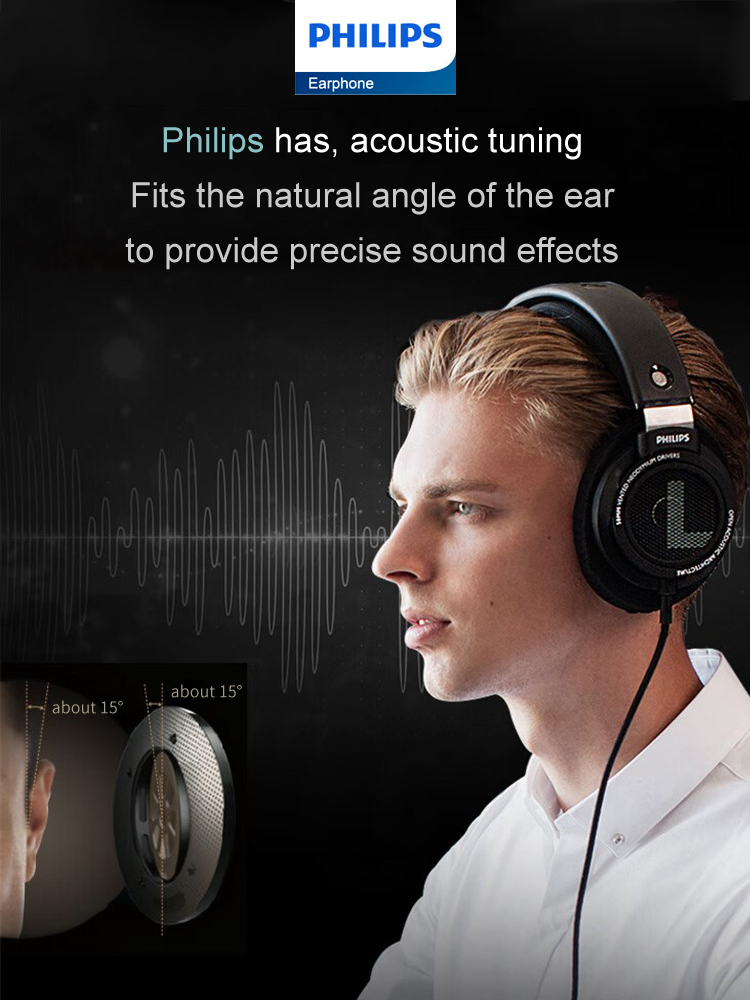 Philips SHP9500 Headphone HiFi - огляд і ціна Retro Gaming Headset
