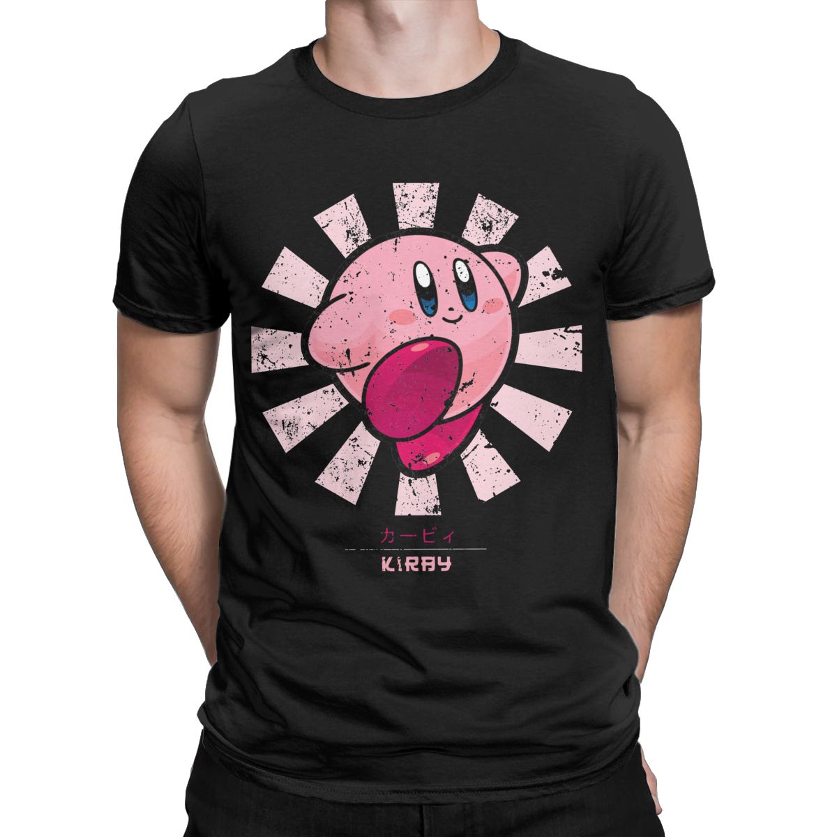 Kirbys Retro Japanese T-Shirts - огляд і ціна Retro Gaming T Shirt
