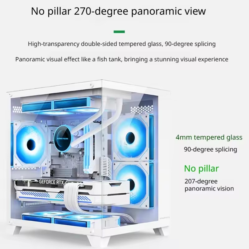 G-PARTNERS Xinrui X1SE MATX Mi - огляд і ціна Retro Gaming Pc Case