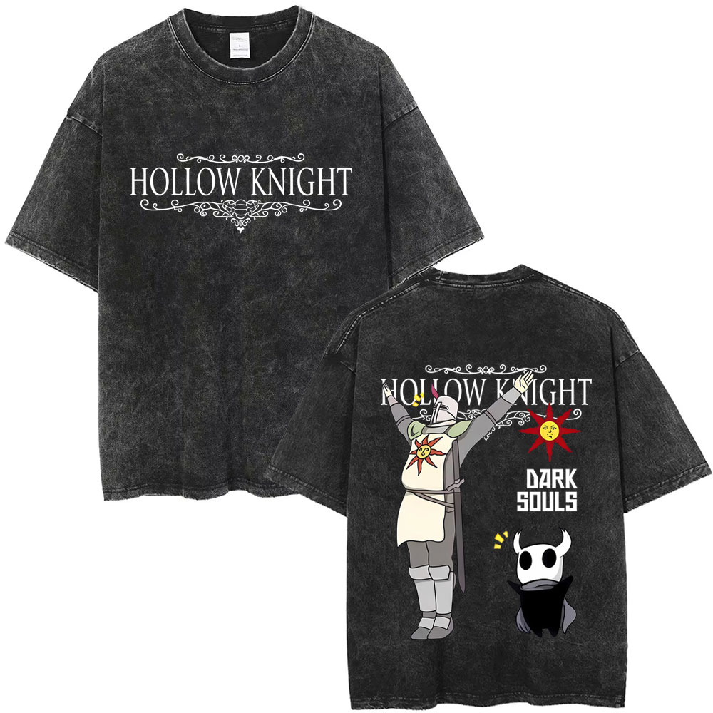 Washed Vintage Game Hollow Kni - огляд і ціна Retro Gaming T Shirt