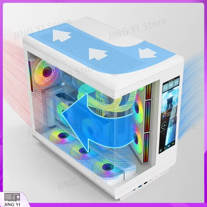 ATX Gaming PC Case Tower with  - огляд і ціна Retro Gaming Pc Case