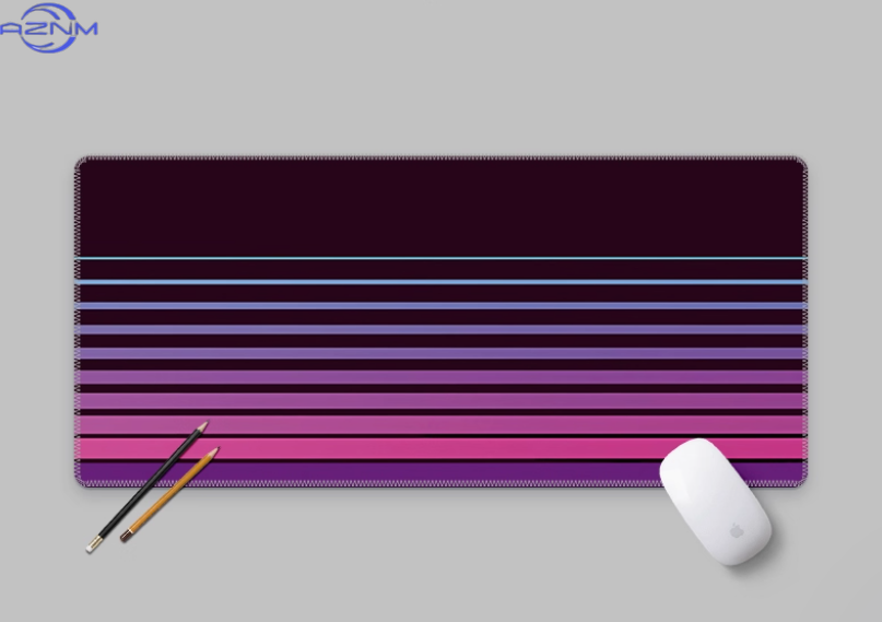 Retro Vintage Stripes Deskmat  - огляд і ціна Retro Gaming Keyboard And Mouse