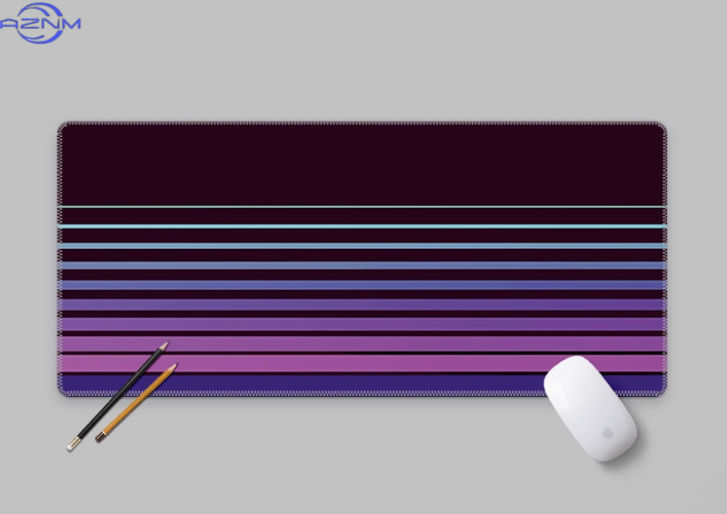Retro Vintage Stripes Deskmat  - огляд і ціна Retro Gaming Keyboard And Mouse